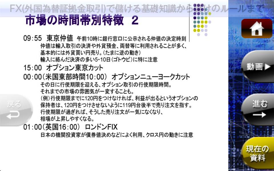 セミナーアプリ FX(外国為替証拠金取引)で儲ける基礎知識から儲けのルールまでスクリーンショット