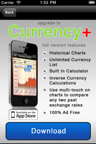 Currency+ Free (Currency Exchange Rates Converter)スクリーンショット