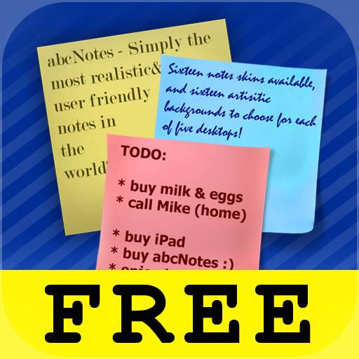 abc Notes – FREE ToDo & Sticky Note Application