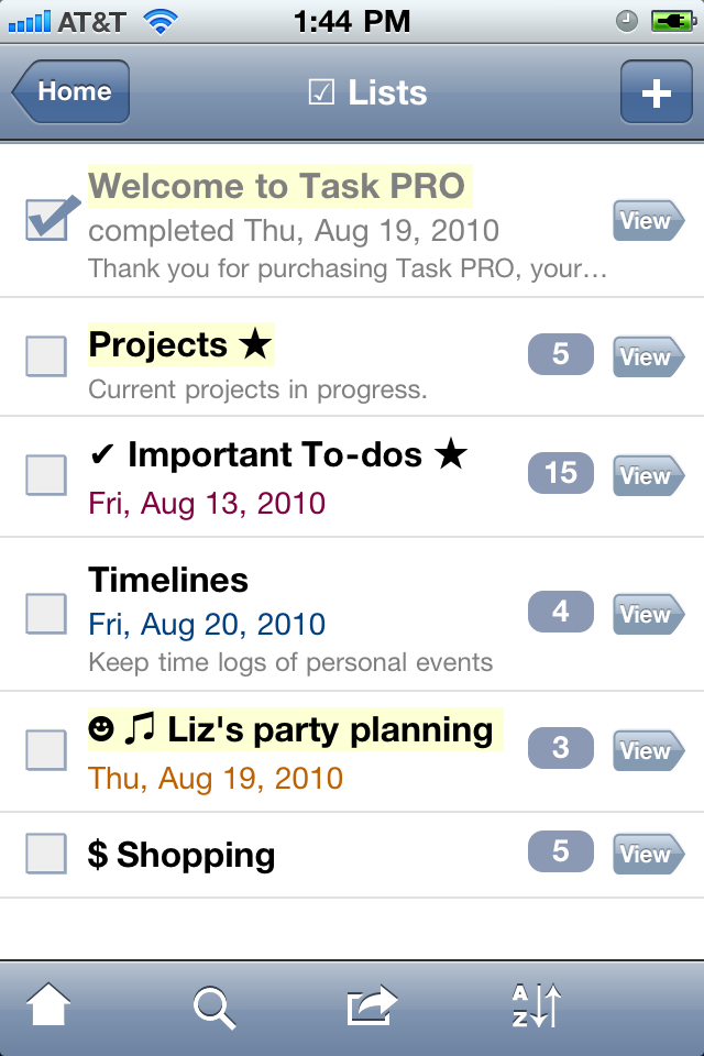 Task PRO (To-do & Projects)スクリーンショット