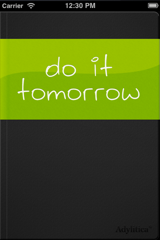 Do it (Tomorrow)スクリーンショット