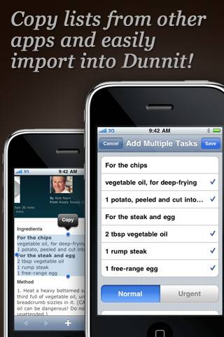 Dunnit – To Do List with Local Notificationsスクリーンショット