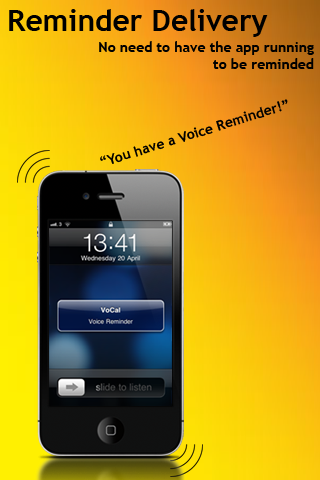 VoCal Voice Reminders. Remember to do everything  (VoCal The Voice Calendar)スクリーンショット
