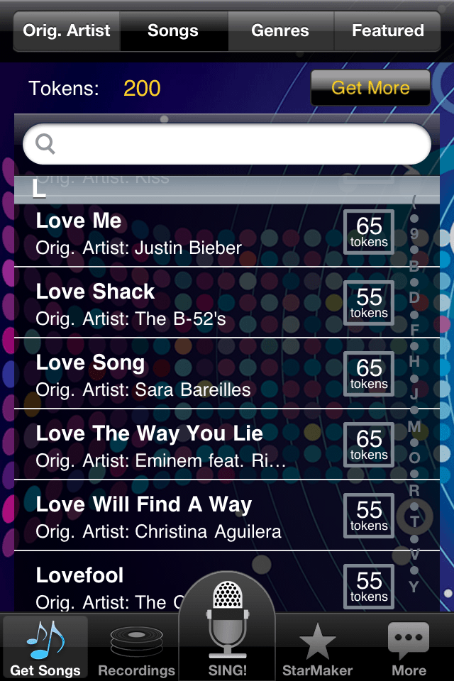 StarMaker Karaoke with Auto-Tuneスクリーンショット