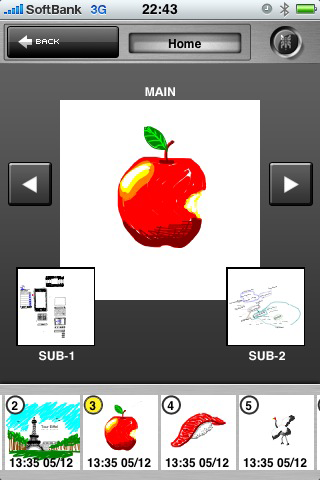 ZeptoPad3.0  ベクター(Vector)ベースのメモ&ホワイトボードスクリーンショット