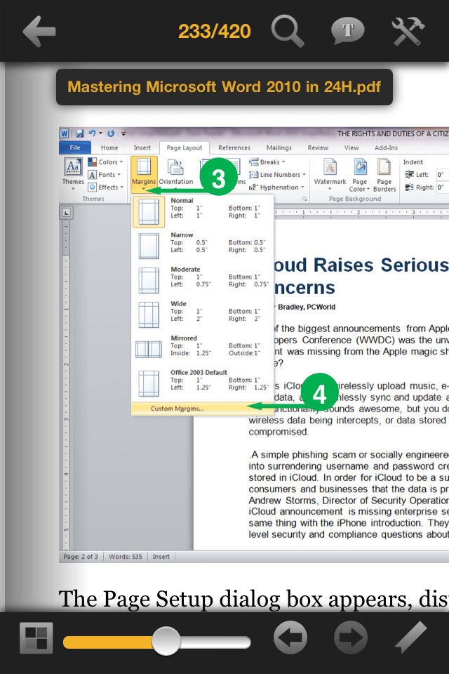 Microsoft Word 2010 – Mastering in 24hスクリーンショット