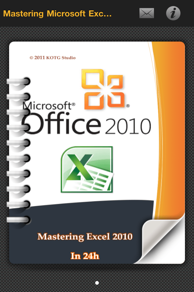 Microsoft Excel 2010 – Mastering in 24hスクリーンショット