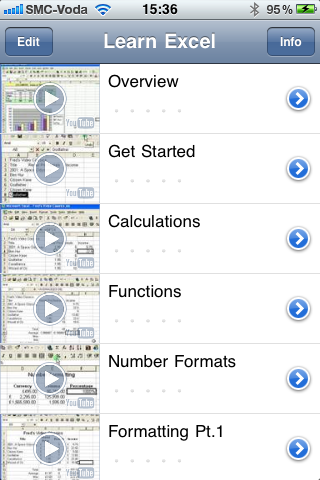 Learn Excelスクリーンショット