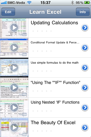 Learn Excelスクリーンショット