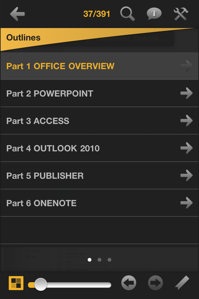 Microsoft Office 2010 Professional Handbookスクリーンショット