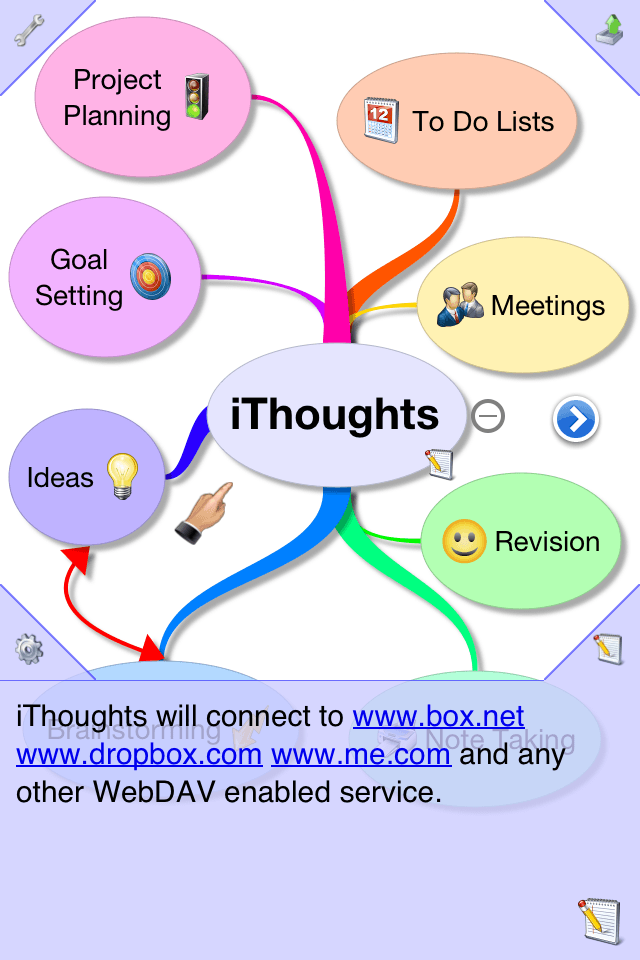 iThoughts (mindmapping)スクリーンショット