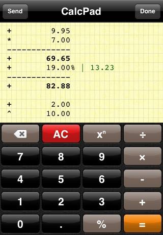 CalcPad 電卓 Calculatorスクリーンショット