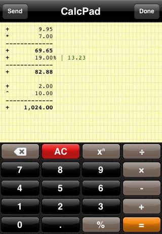 CalcPad 電卓 Calculatorスクリーンショット