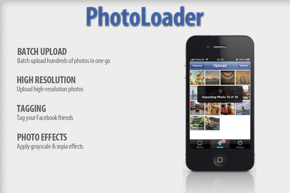 PhotoLoader for Facebookスクリーンショット