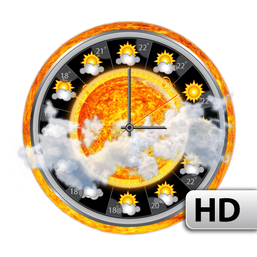 世界の天気予報と気圧計、地震速報のeWeather HD