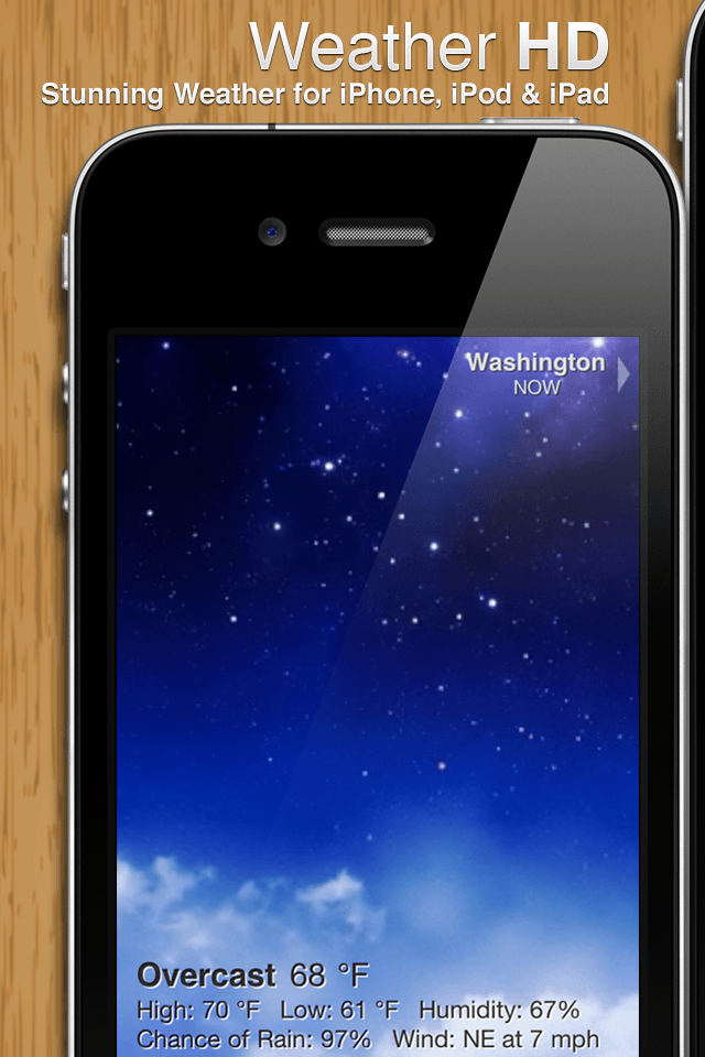 Weather HD Freeスクリーンショット