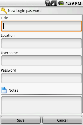 B-Folders Secure Organizerスクリーンショット