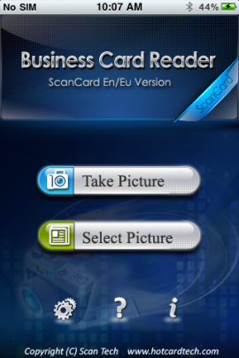 ScanCard – Business Card Scaner (European Lite Version)スクリーンショット