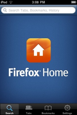 Firefox Homeスクリーンショット