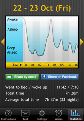 Sleep Cycle alarm clockスクリーンショット