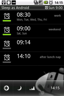 Sleep as Android Unlockスクリーンショット