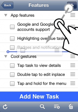 GoTasks (Google Tasks™ client)スクリーンショット