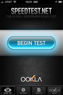 Speedtest.net Mobile Speed Testスクリーンショット