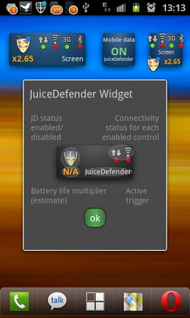 JuiceDefender – battery saverスクリーンショット