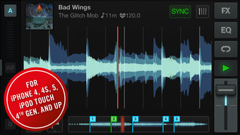 Traktor DJ 用 iPhoneスクリーンショット