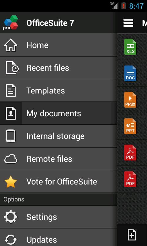 OfficeSuiteのプロ7 +（PDF＆HD）スクリーンショット