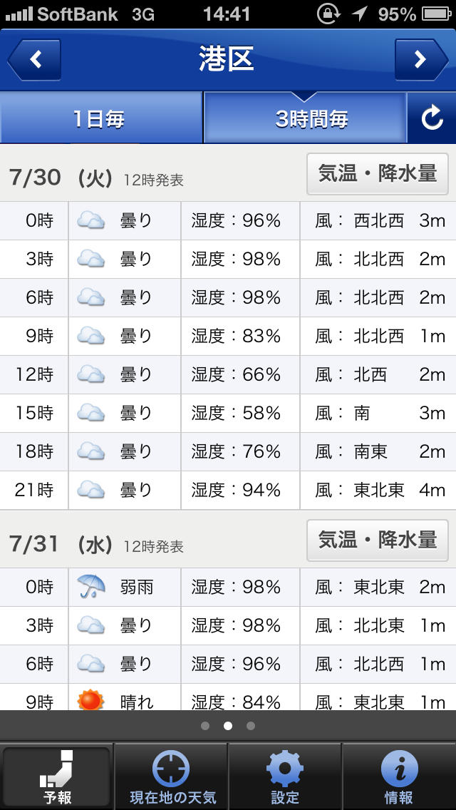 Yahoo!天気・災害スクリーンショット