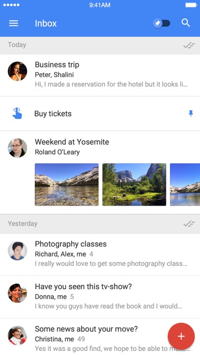 Inbox by Gmailスクリーンショット