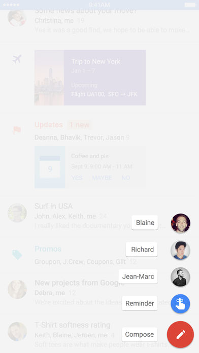 Inbox by Gmailスクリーンショット