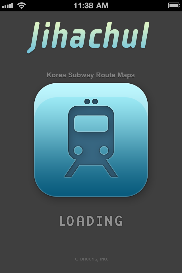 韓国地下鉄路線図 – Jihachulスクリーンショット