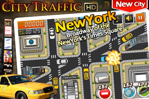 City Traffic HD: Control Traffics in 6 Cities!スクリーンショット