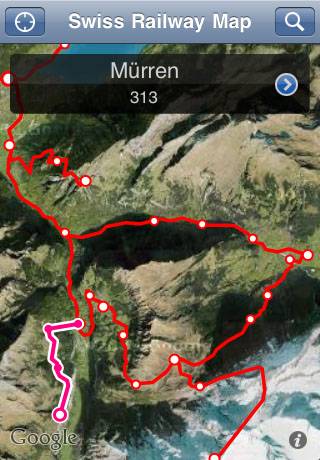 Swiss Railway Mapスクリーンショット