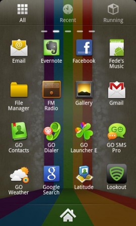 GO ランチャー EX (Go Launcher EX)スクリーンショット